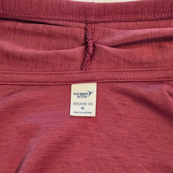 NWOT Old Navy Active “Breathe On” Open Front Lightweight Cardigan, XL, Burgundy - Picture 10 of 10